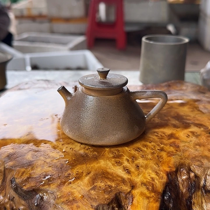 紫砂茶壶坭兴陶龙窑柴烧大寺