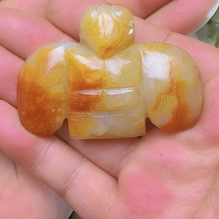 和田玉吊坠(不含链)未镶嵌