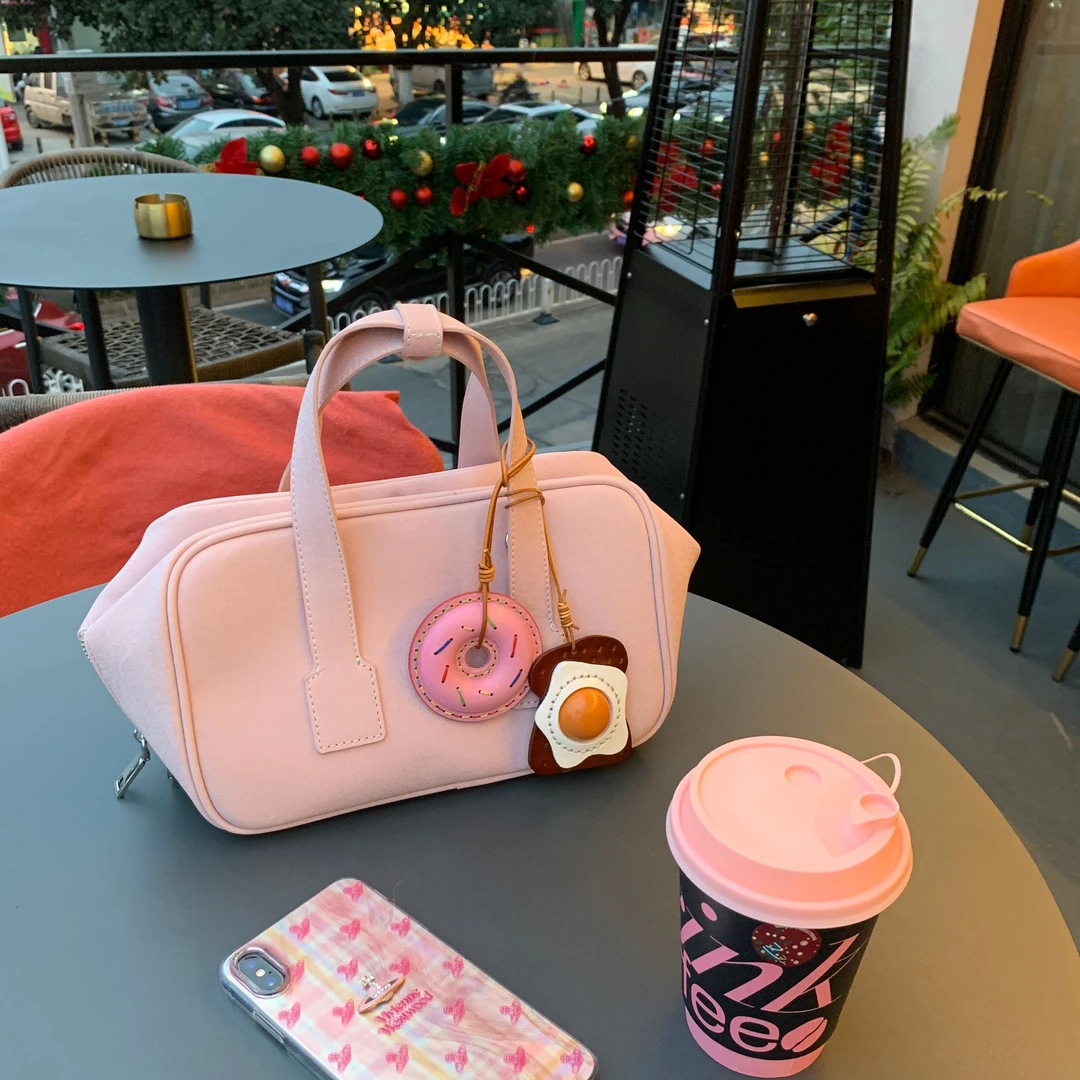 波士顿“吐司包” 简约百搭 2509