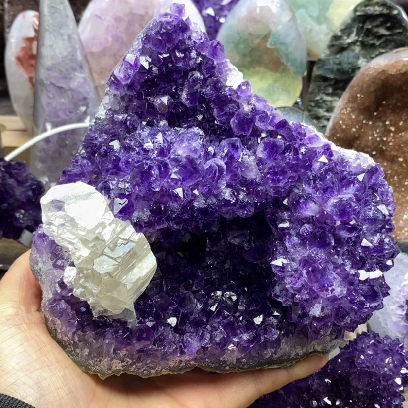 【闪购商品】未镶嵌大型摆件（非配饰）紫晶72