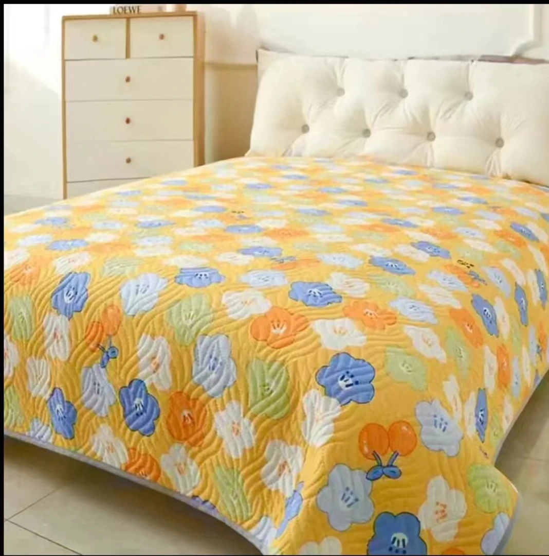 【源头工厂】多功能四季床盖可铺可盖花色亲肤2×2.3米（+-5公分）