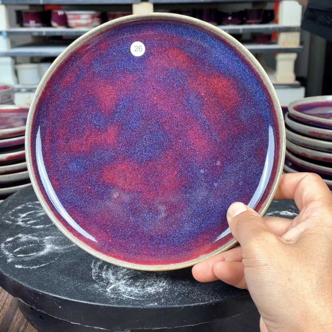 瓷片纯手工制作…………