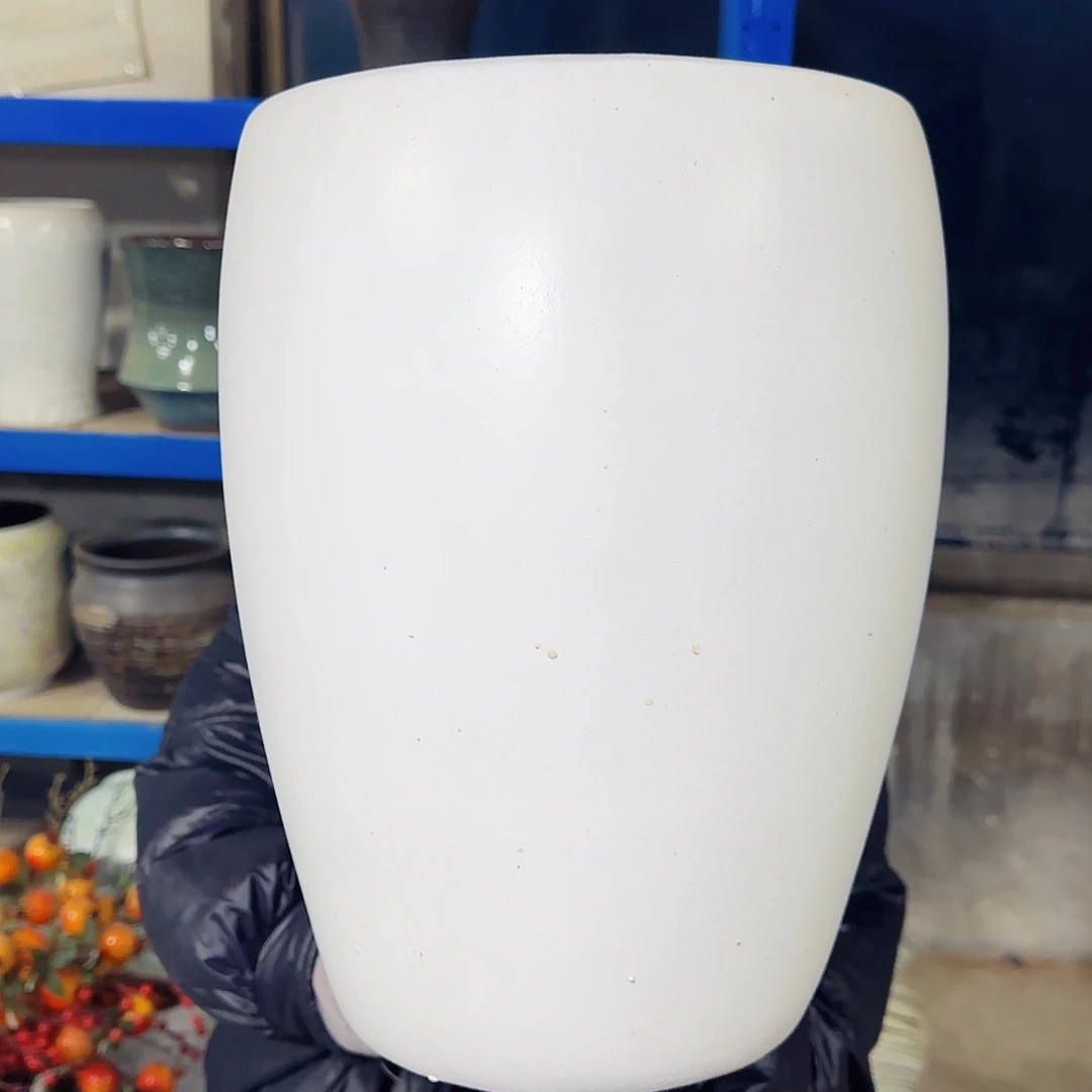 紫砂花盆高32口22