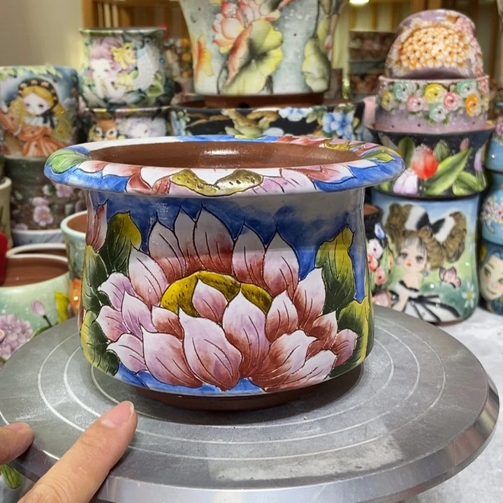 景德镇艺术手绘作品