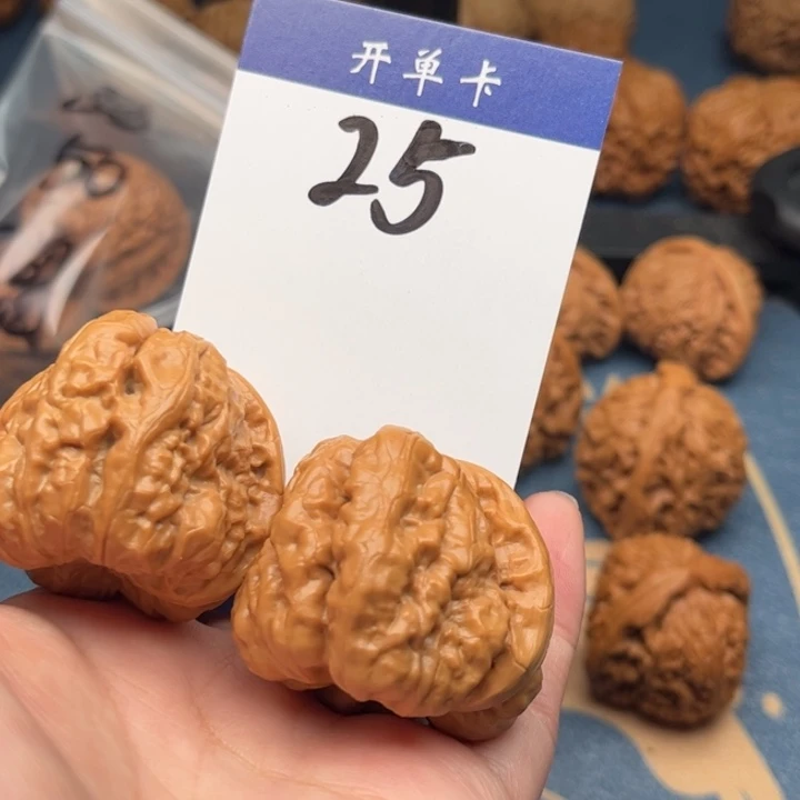 文玩核桃吊坠蛤蟆 40精修 25