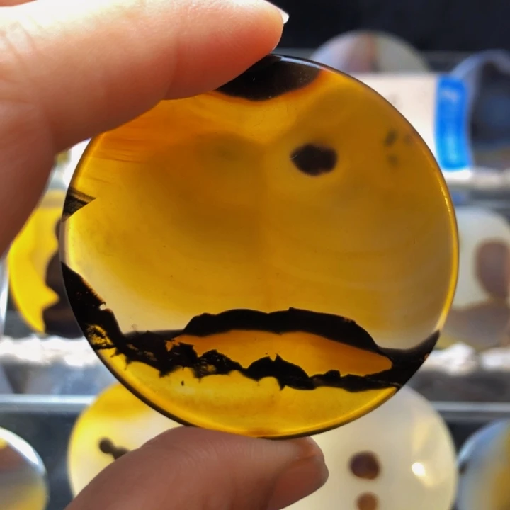 合金玛瑙/玉髓珠宝奇石125