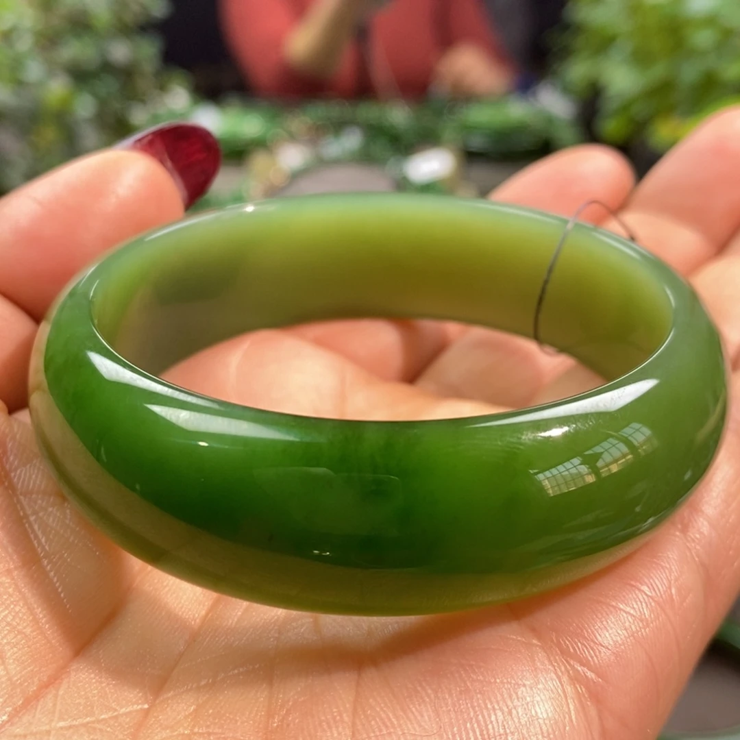 和田玉（碧玉）手镯未镶嵌