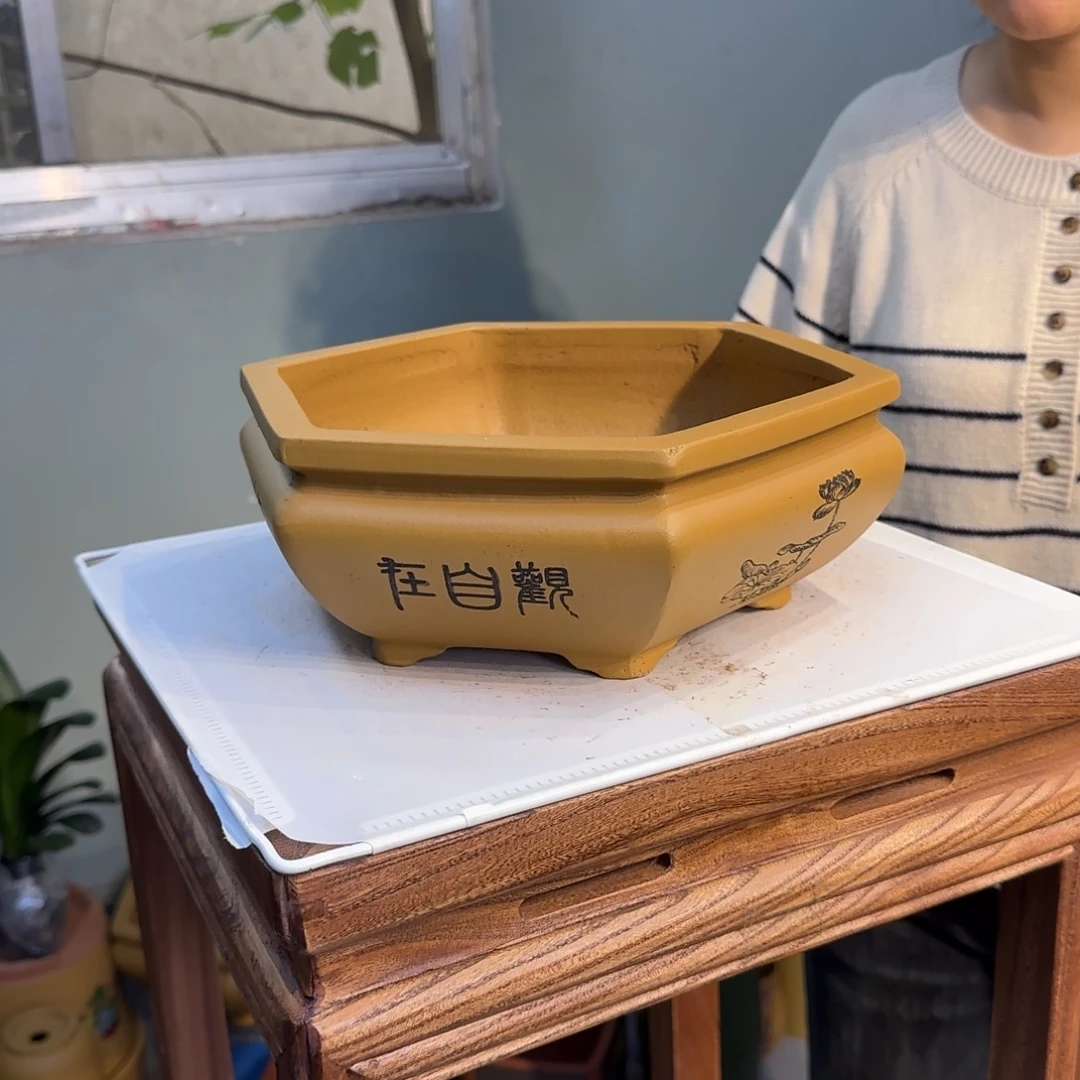 紫砂花盆紫砂口径28
