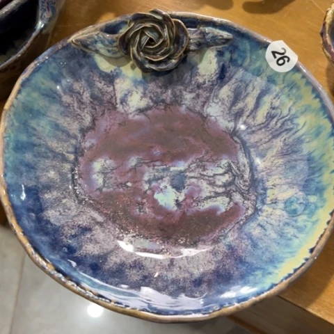 碗流*雨手捏餐具茶具壶承咖啡杯