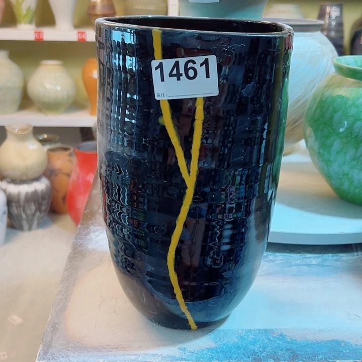 陶瓷精品口15，高29，1461，摆件