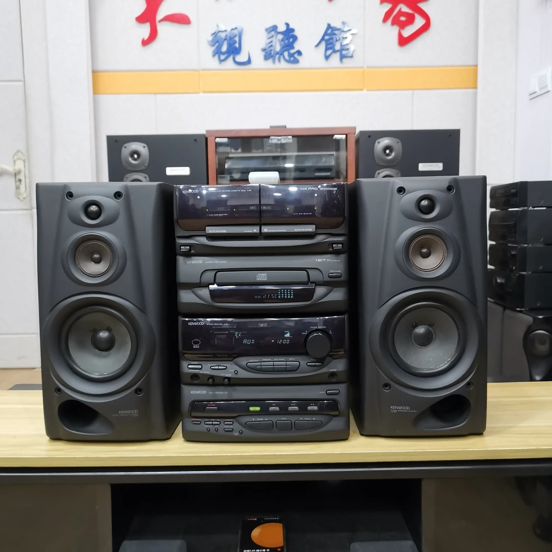9新  JW，建伍E5组合音响4件套，功能全好，运费自理不退换
