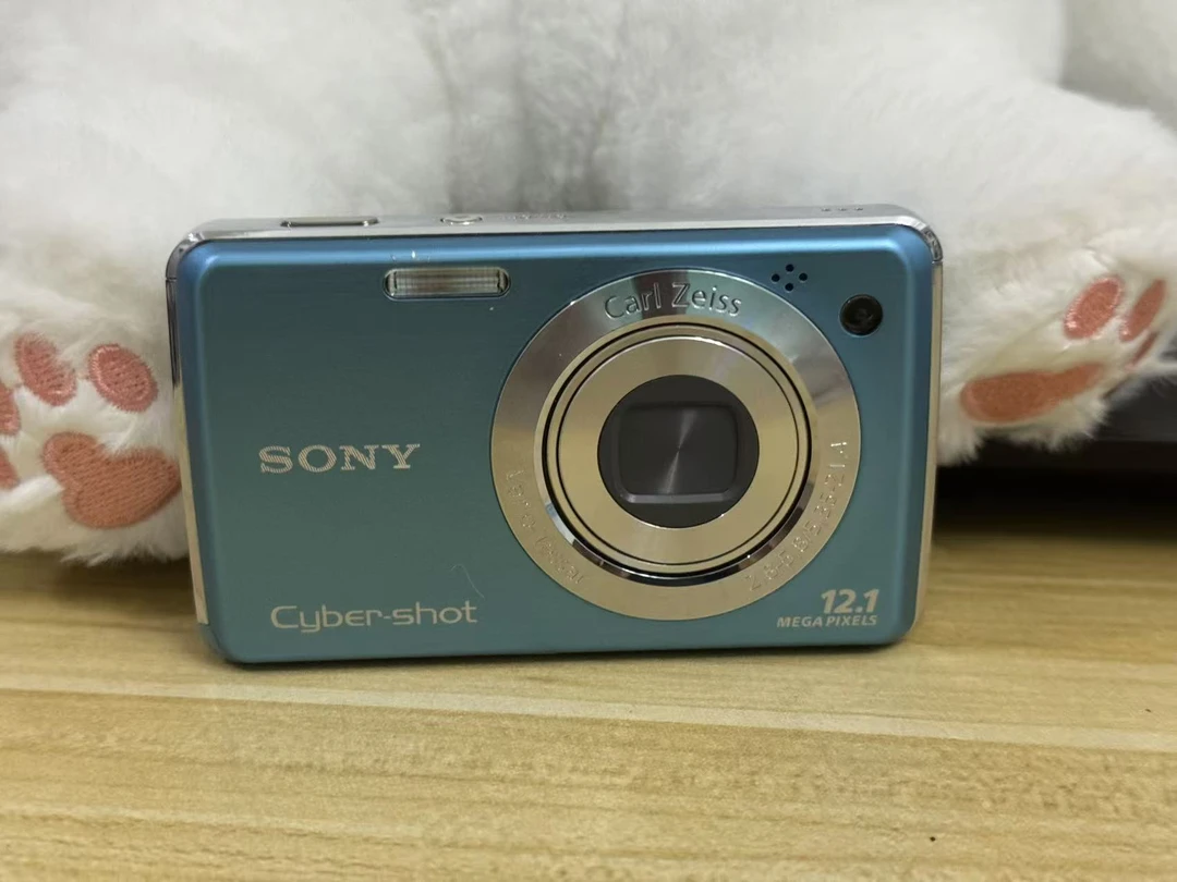 99新 Sony/索尼 爆款索尼W220蓝色银色出片神器复古清透冷白