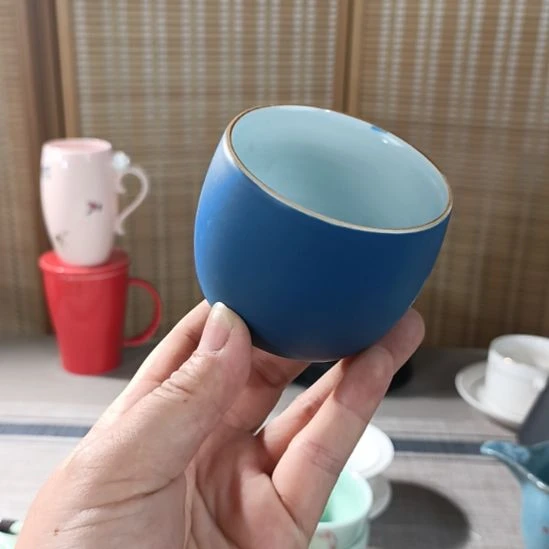 陶瓷盖碗茶杯茶叶罐主人杯