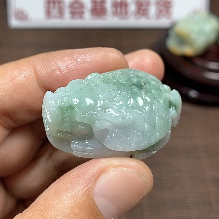 颈饰未镶嵌翡翠天然翡翠玉A货配证书