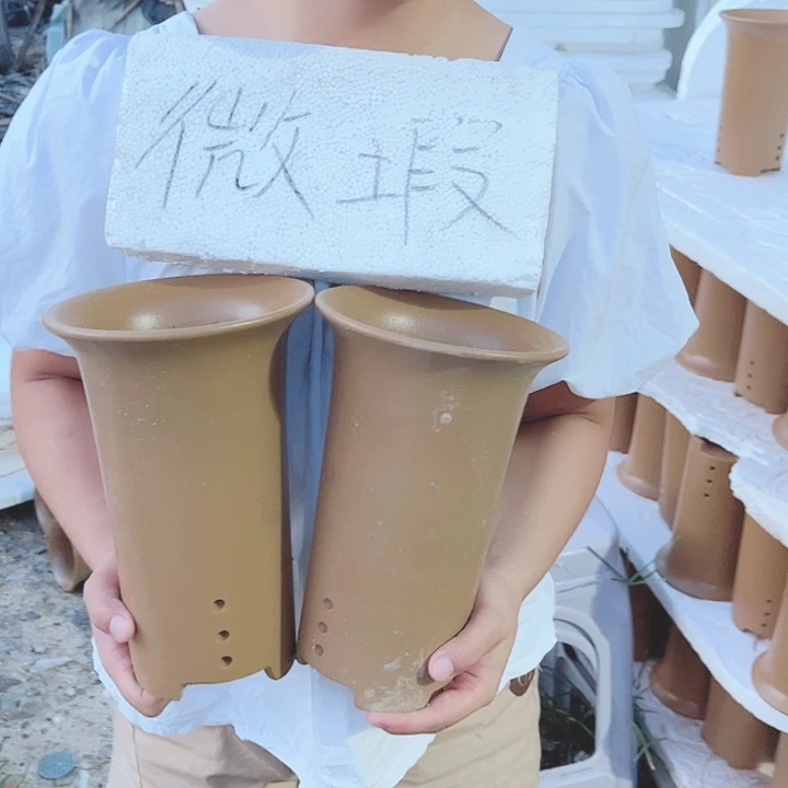 宜兴紫砂精品花盆
