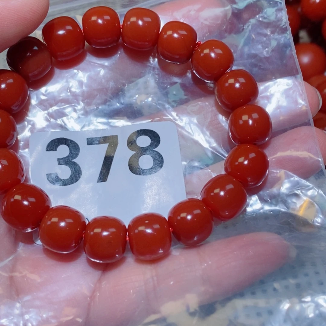 南红玛瑙手串未镶嵌观**己卡11