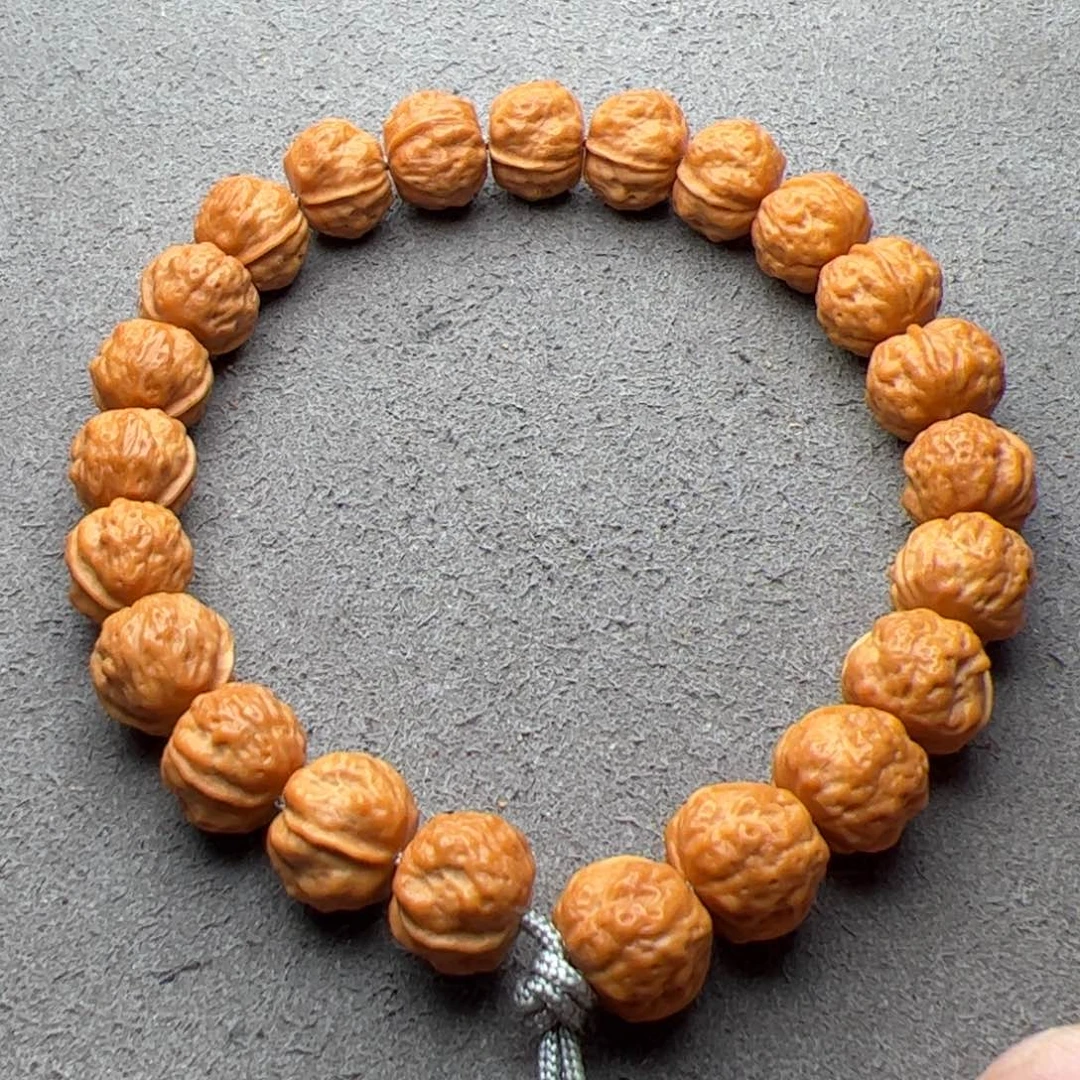 猴头核桃手串蟾宗小尺寸11-12