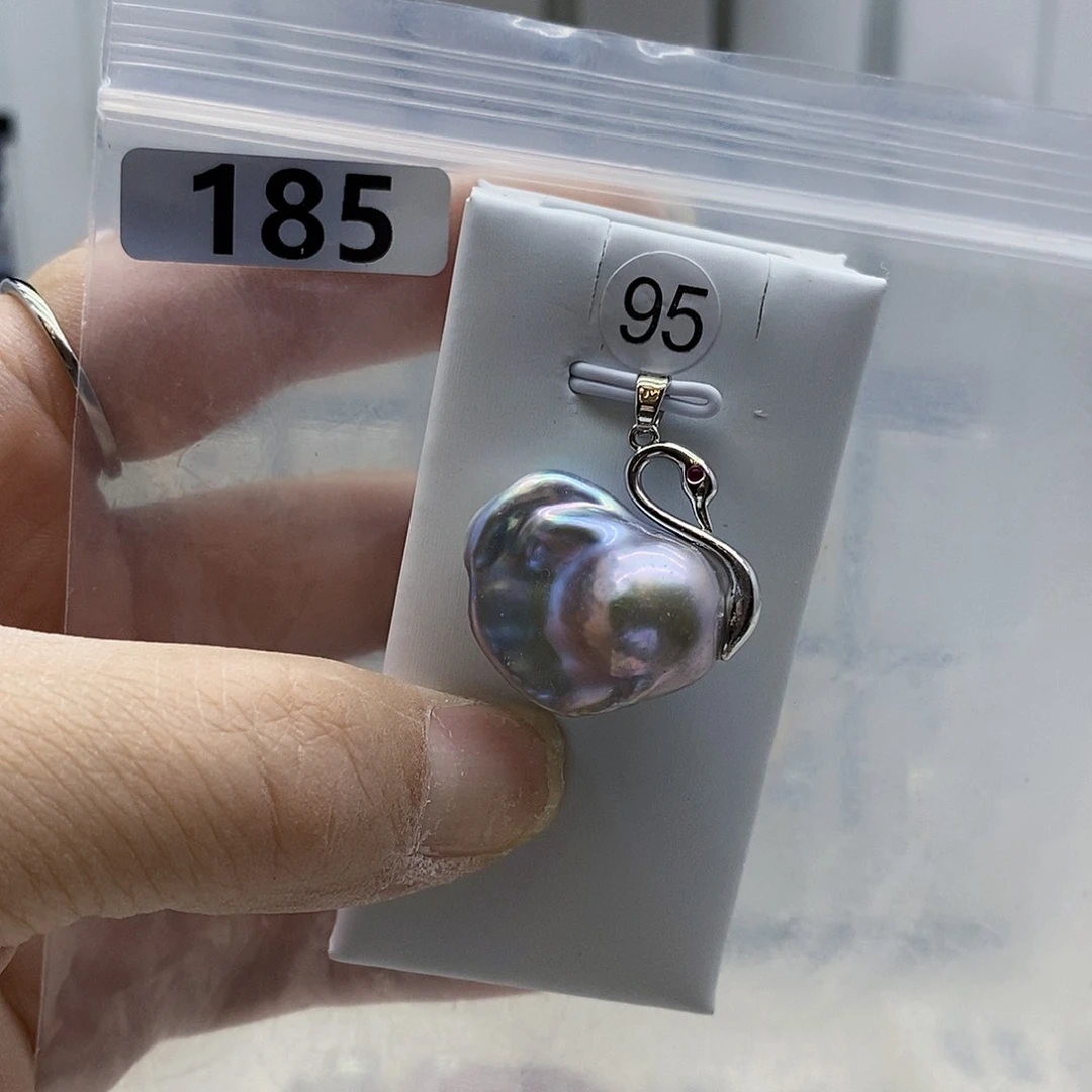 颈饰合金淡水珍珠