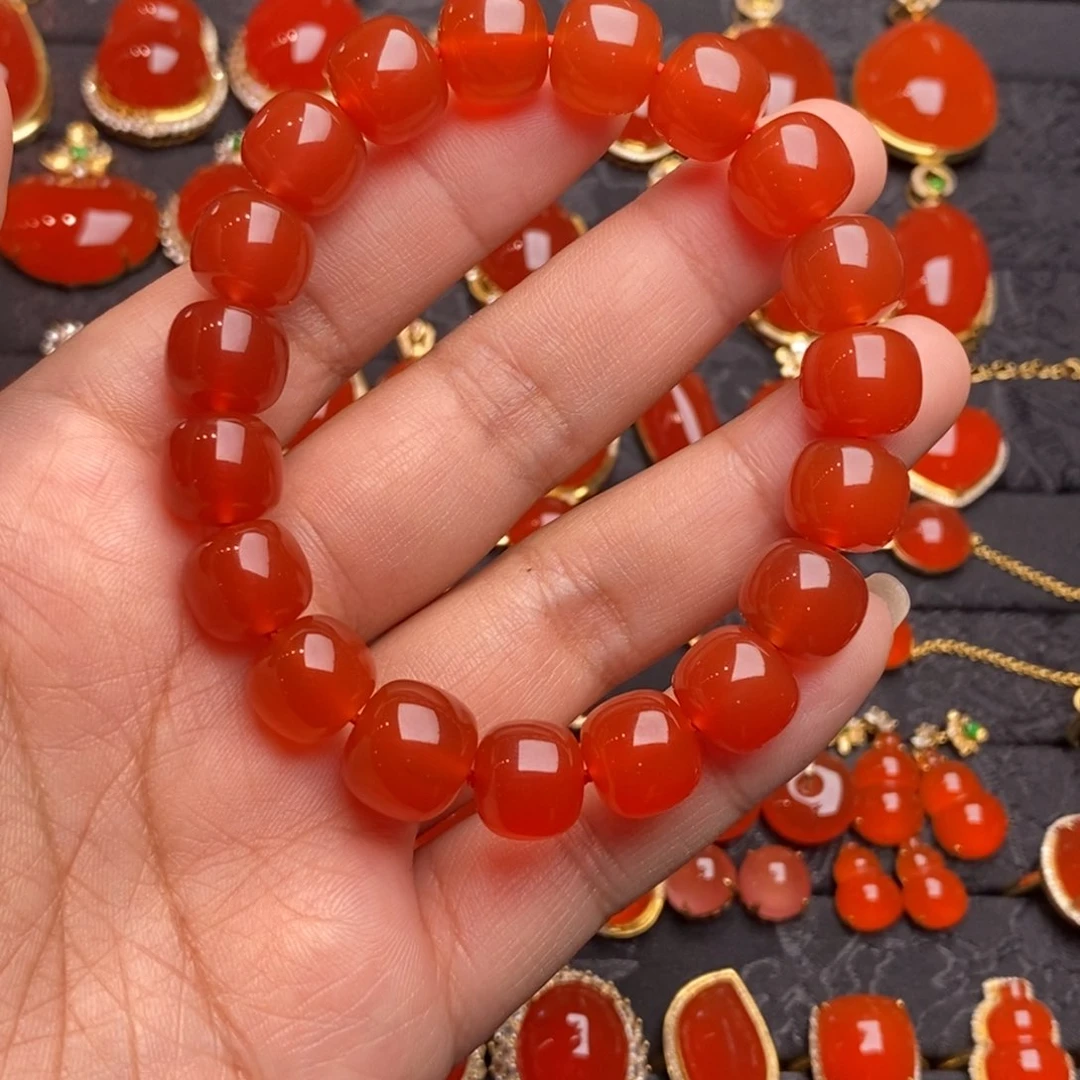未镶嵌手串南红玛瑙馨*