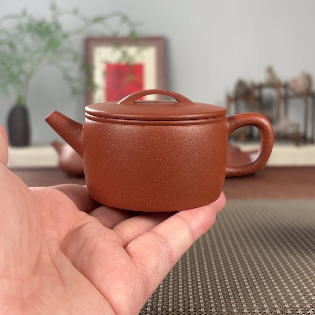 紫砂茶壶黄龙山原矿紫砂壶