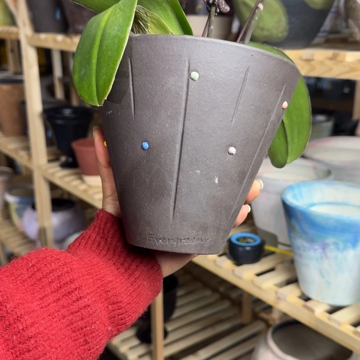 陶土花盆桌面款盆器
