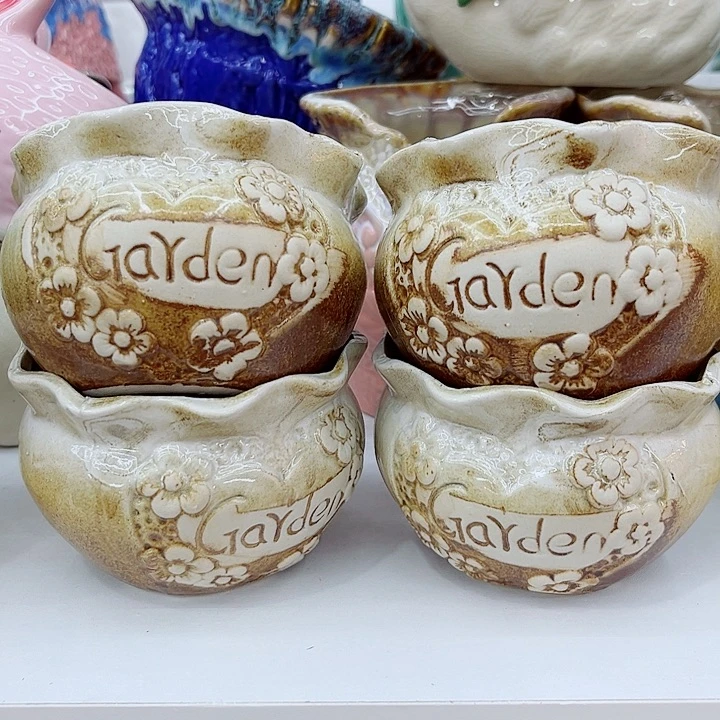 多肉植物陶瓷花盆9.99包邮