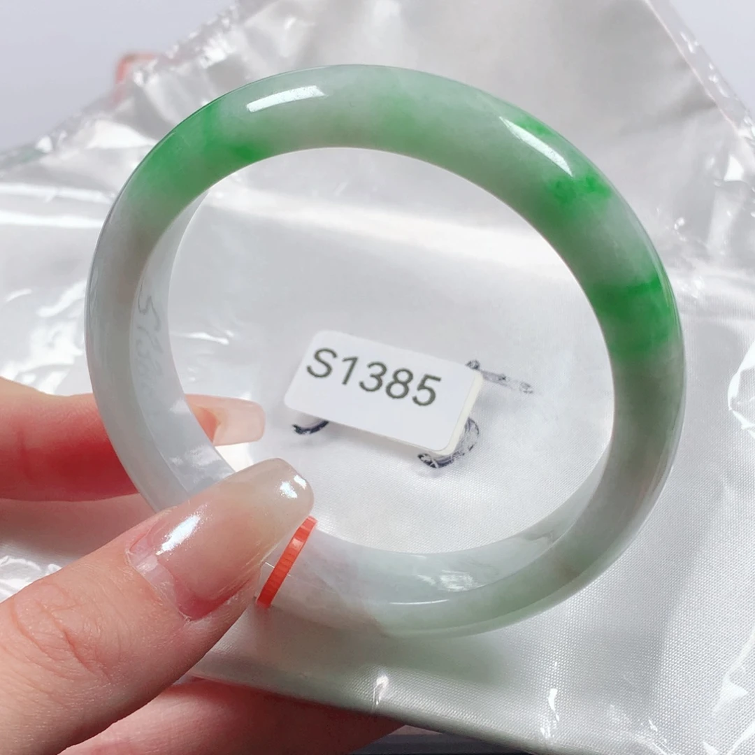 未镶嵌手镯翡翠天然翡翠手镯s1385