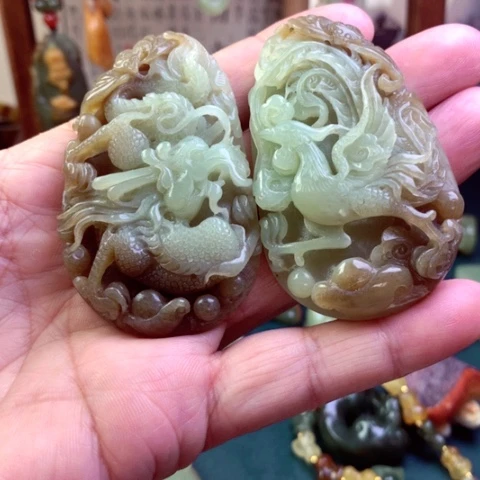 和田玉颈饰未镶嵌