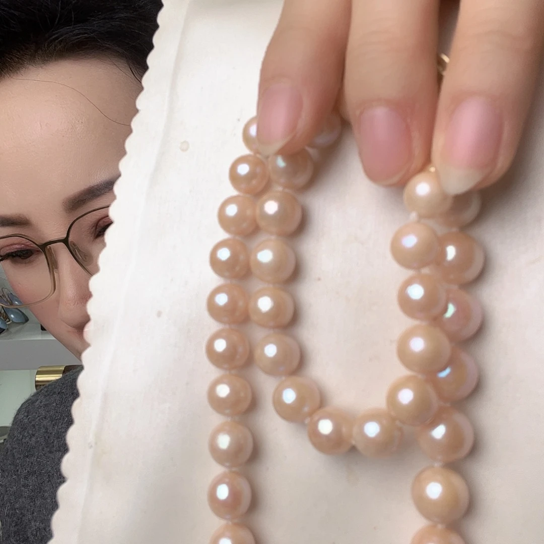 未镶嵌颈饰淡水珍珠