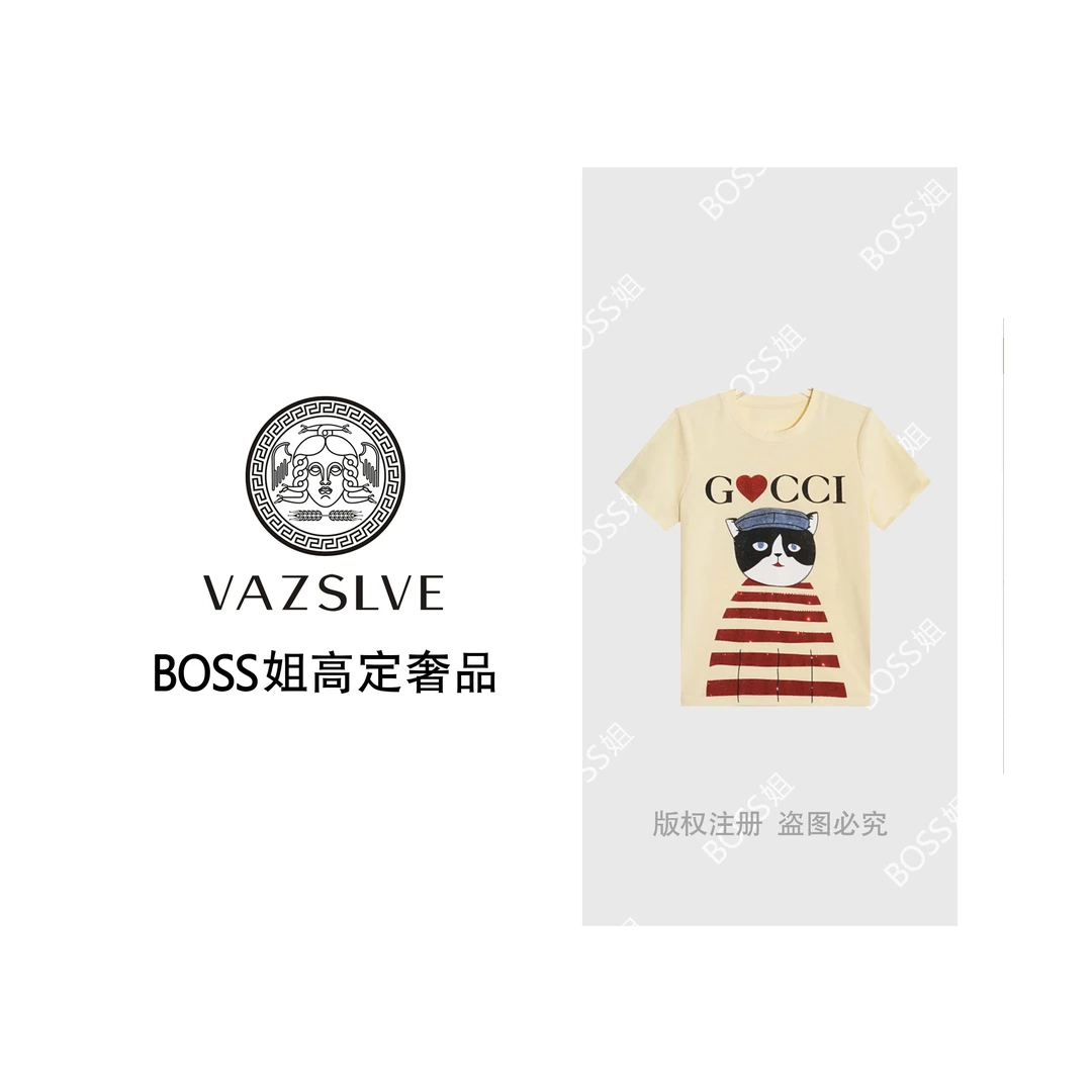 VAZSLVE/原创设计A97899新款洋气百搭休闲短袖