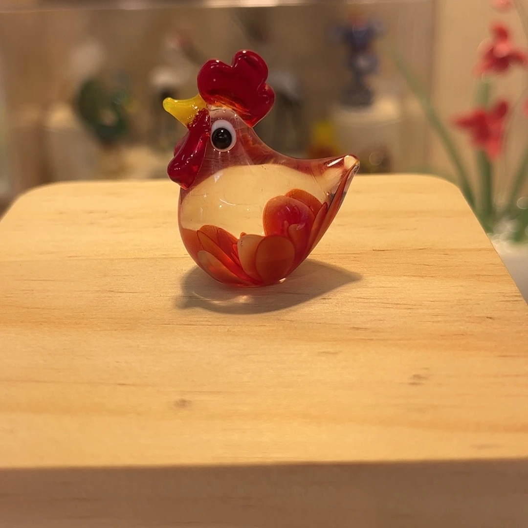 手工艺品琉璃扎花咕咕鸡