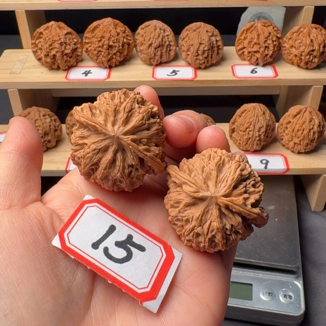 文玩核桃把件苹果园42尺