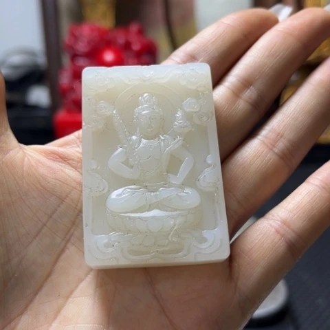 和田玉吊坠未镶嵌