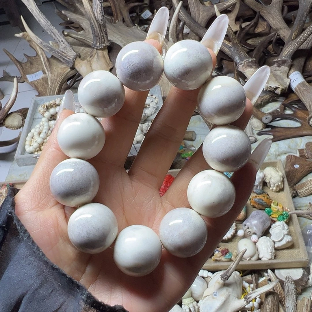 鹿骨手串/手链鹿角2.2尺寸