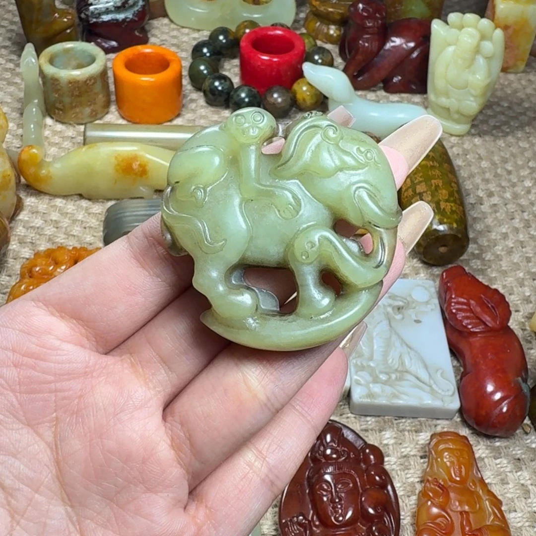 吊坠白玉菩提挂件