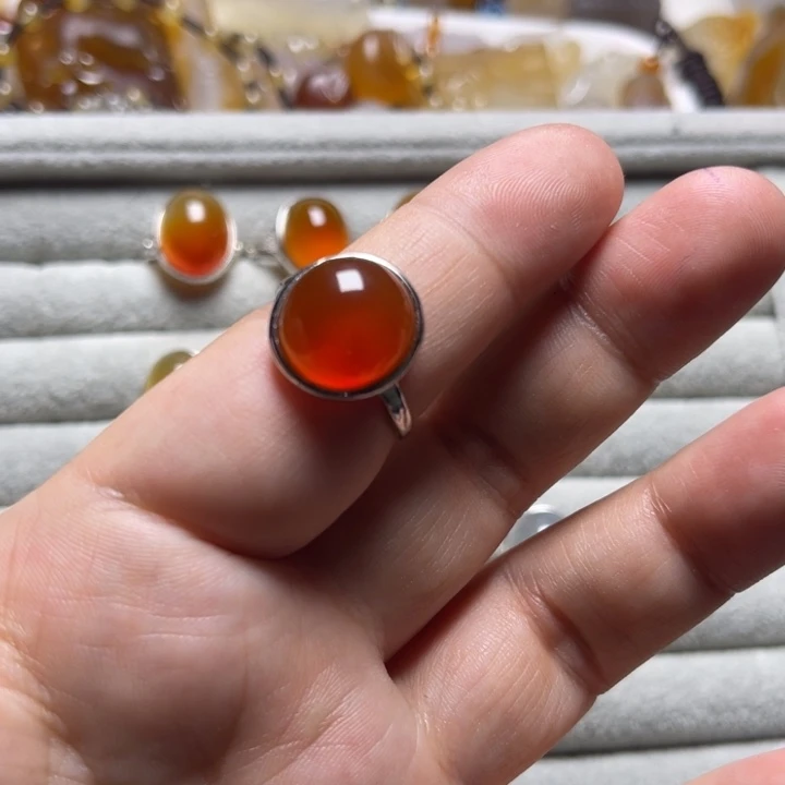 玛瑙/玉髓颈饰未镶嵌晨****54424