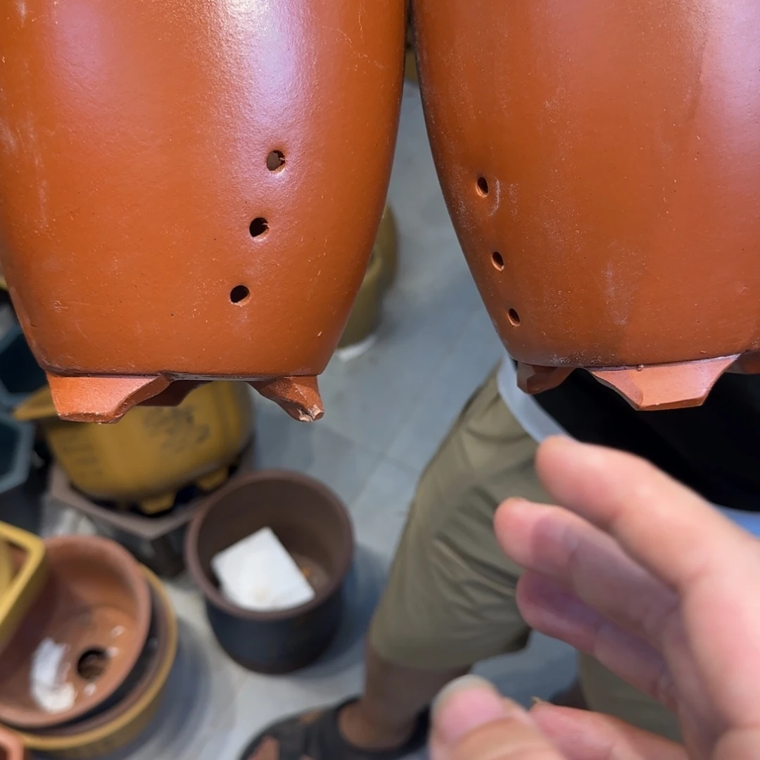 花盆紫砂瑕疵和瑕疵