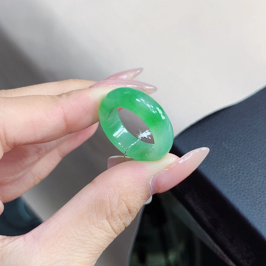 未镶嵌戒圈翡翠13号