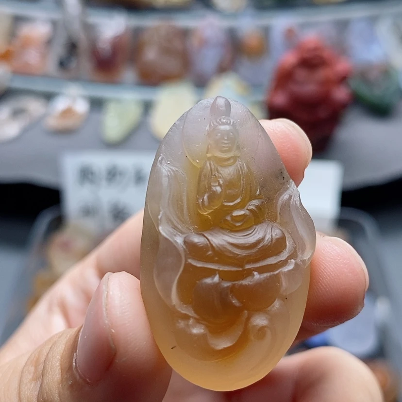 【闪购商品】未镶嵌吊坠定制玛瑙