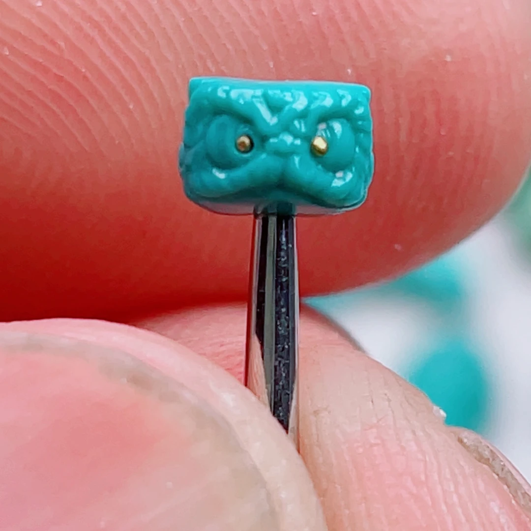 绿松石未镶嵌吊坠(不含链)