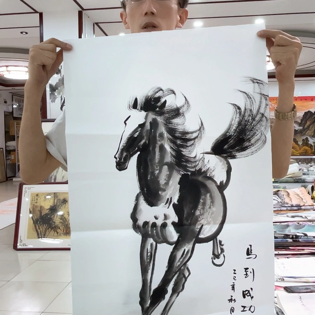 国画纯手绘国画字画作品
