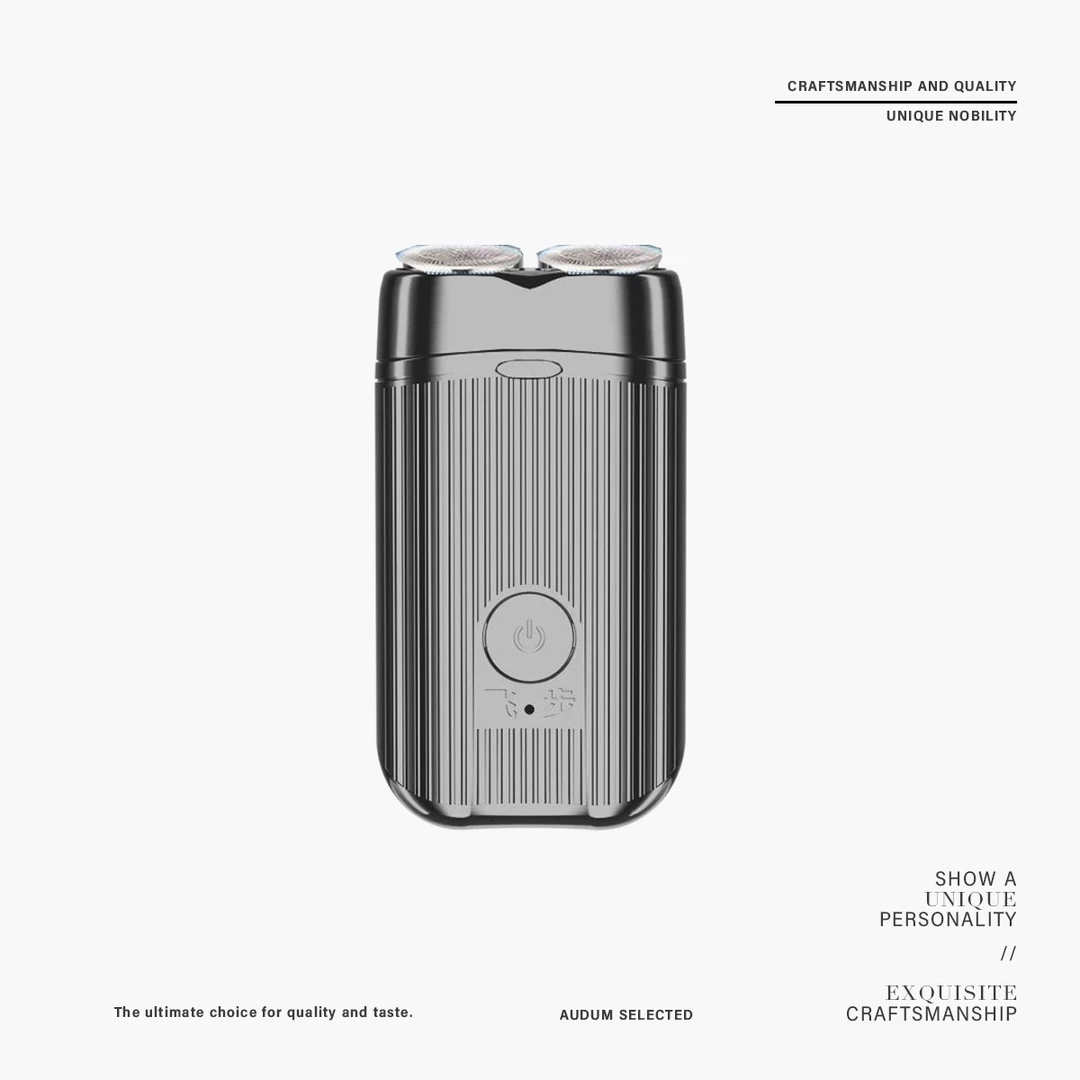 [K]双头剃须刀电动正品男士刮胡刀水洗男士金典网红便捷式电须刀