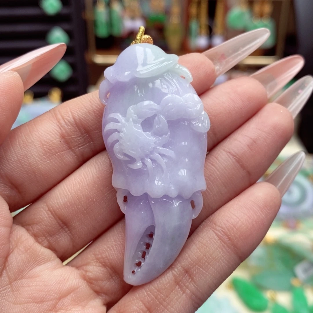 颈饰未镶嵌翡翠翡翠吊坠
