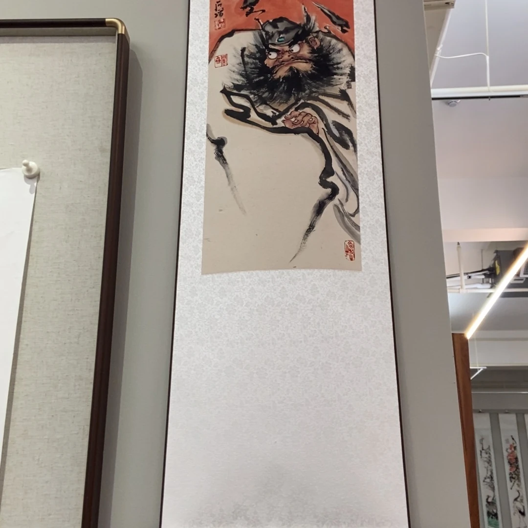 摘***星国画墨鱼精品墨鱼精品