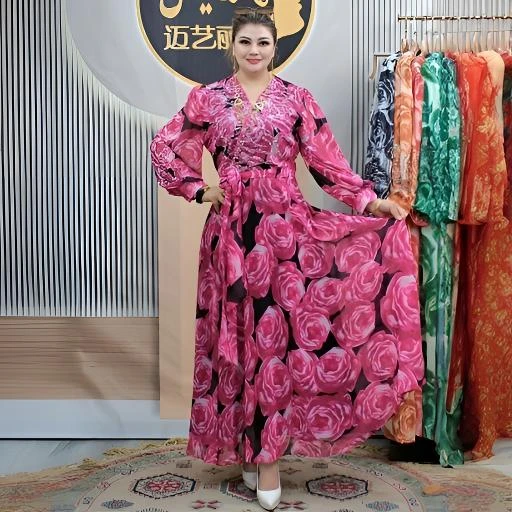 {迈艺丽}（839）2025夏季新款气质高贵优雅连衣裙mayil服装