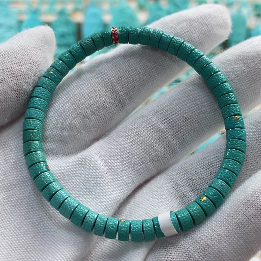 绿松石珠宝奇石未镶嵌