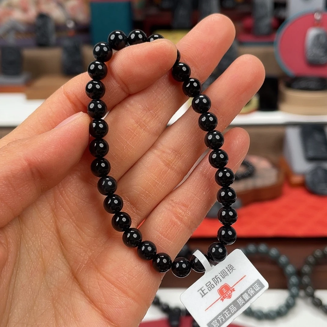 和田玉未镶嵌手串卡6羊脂级