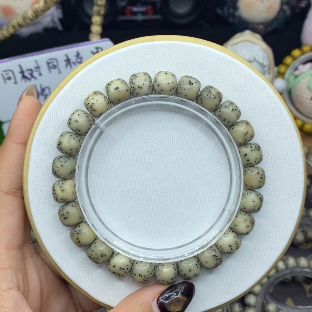 手串星月菩提糯冰侧留白9.5✖️8.5