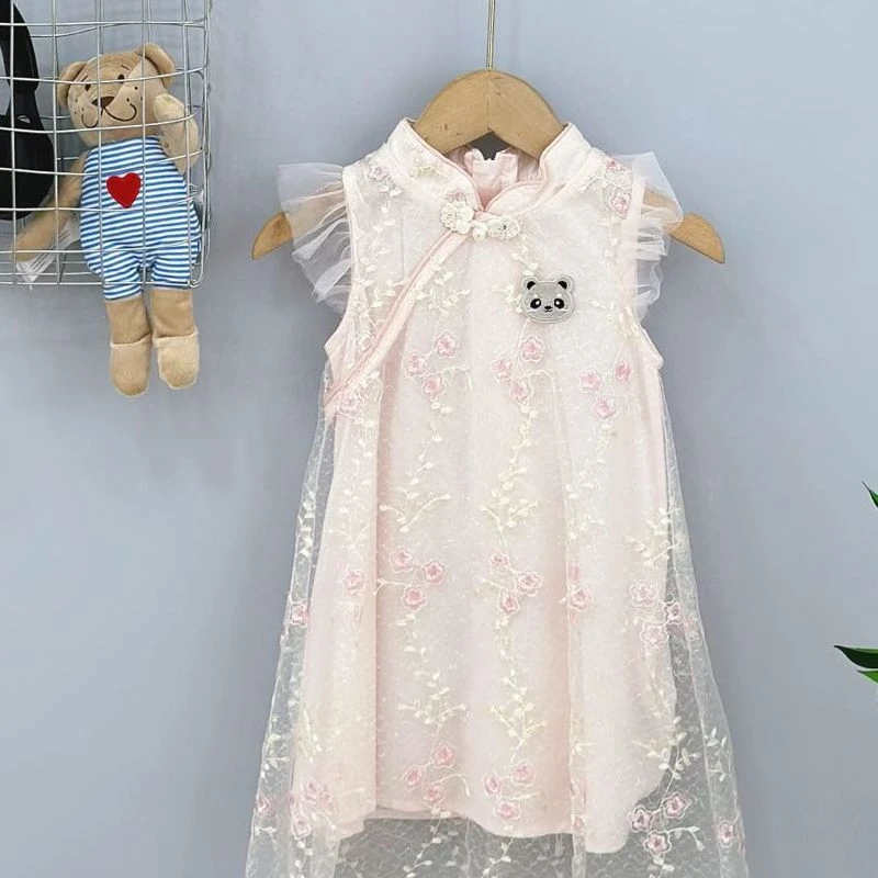 353高端专享夏款连衣裙粉色