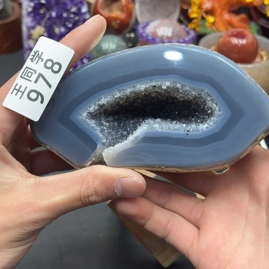 紫晶水晶摆件未镶嵌978